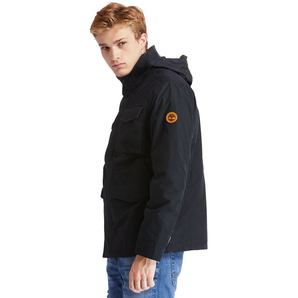 Timberland Mens Jackets Snowdon Peak 3-in-1 M65 Waterproof - Black - India VE0735146